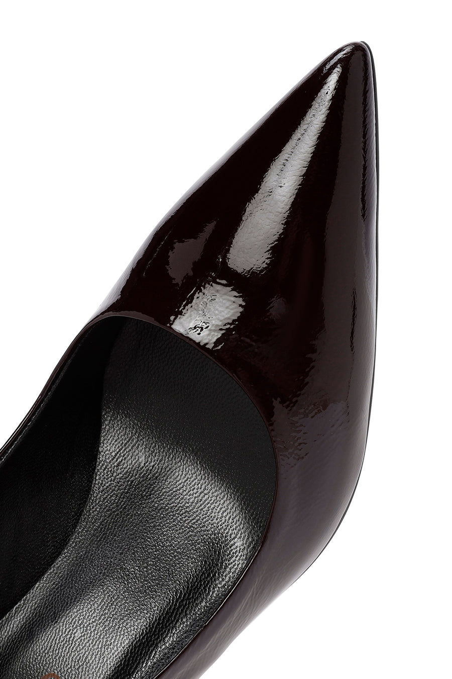 Kadın Bordo İnce Topuklu Deri Stiletto