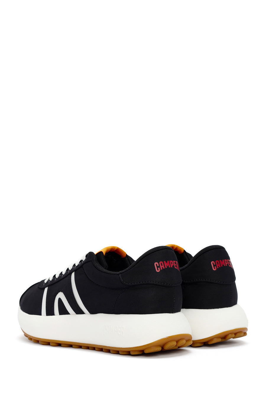 Camper Men's Black Pelotas Athens Lace-Up Fabric Sneakers