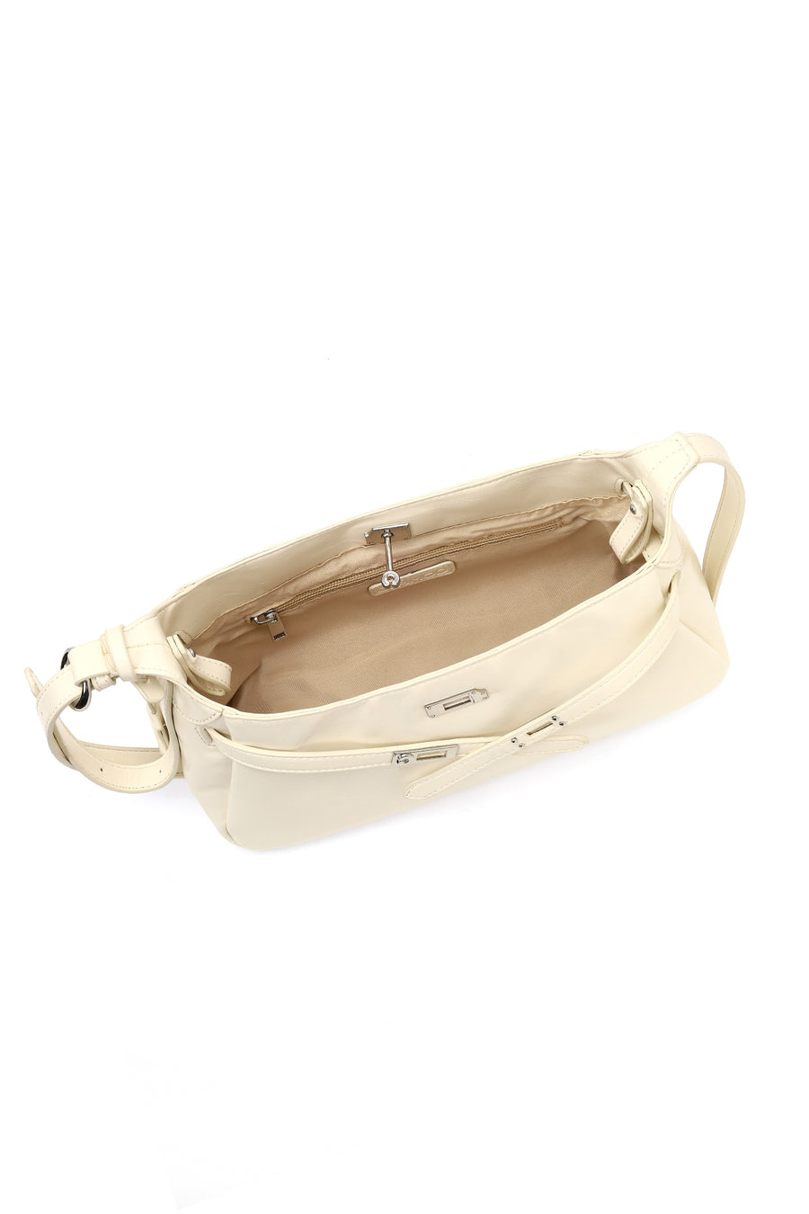 Women's Cream Shoulder Bag