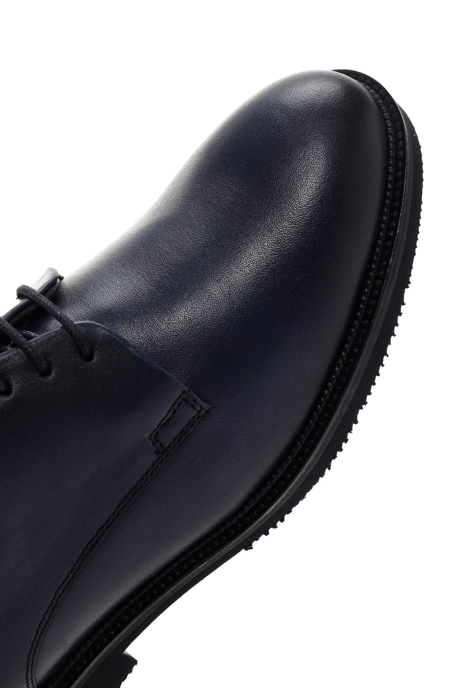 Men's Navy Blue Leather Casual Shoes