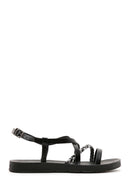 Women's Black Ankle Strap Sandals | Derimod