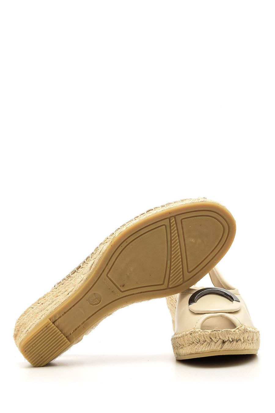 Women's Wedge Heeled Open Toe Espadrille Shoes