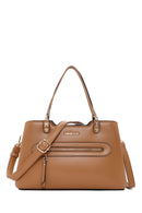 Women's Tan Long Strap Shoulder Bag | Derimod