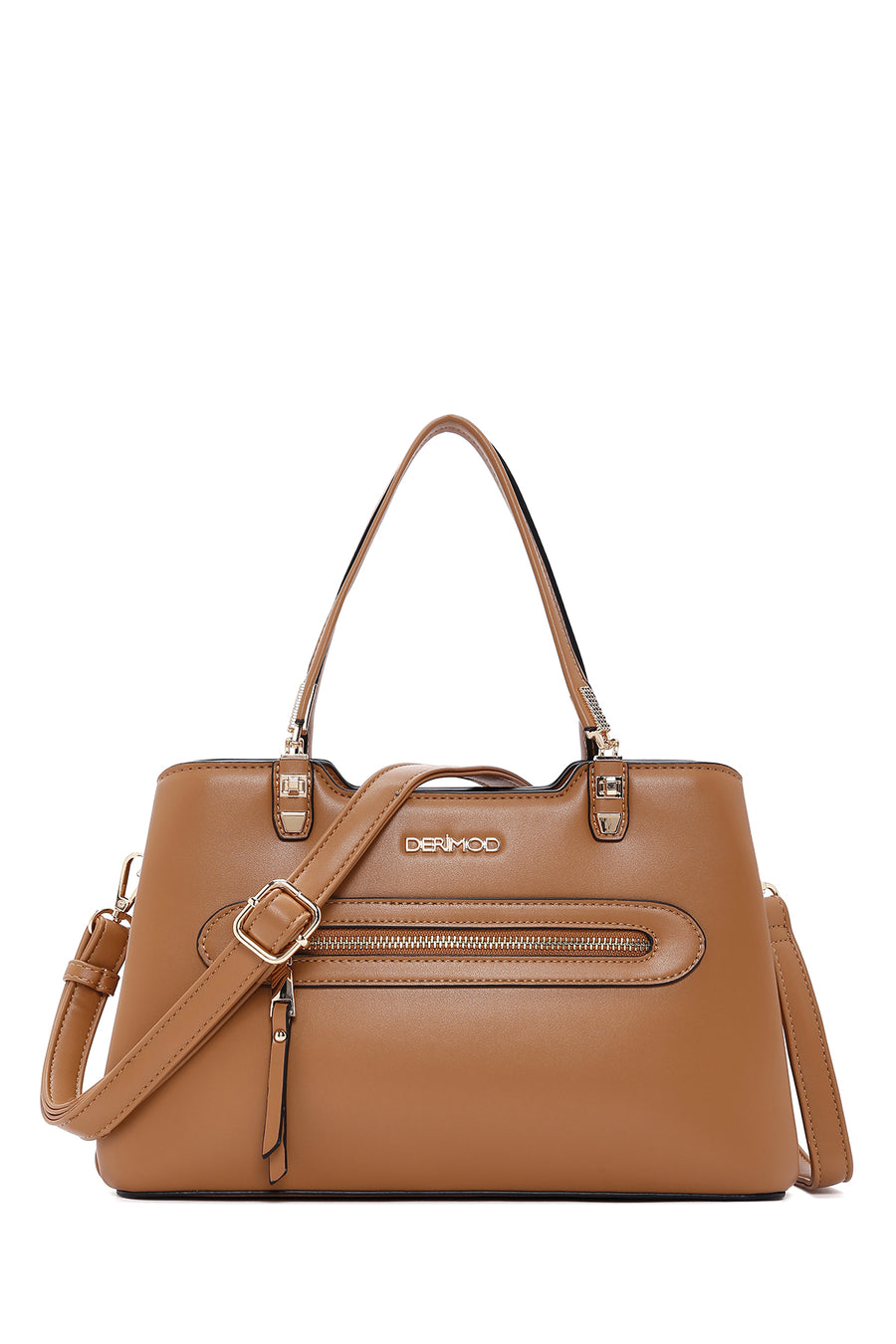 Women's Tan Long Strap Shoulder Bag 23WBD283818 | Derimod