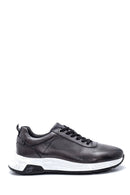 Men's Leather Printed Sneaker | Derimod