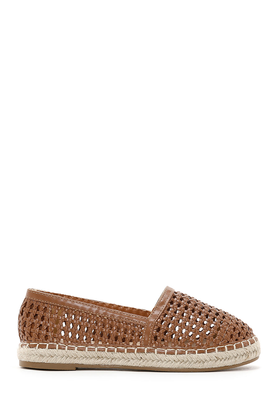 Kadın Taba Hasır Espadril 23SFE494618 | Derimod