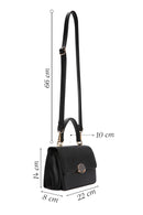 Women's Black Long Strap Crossbody Bag | Derimod