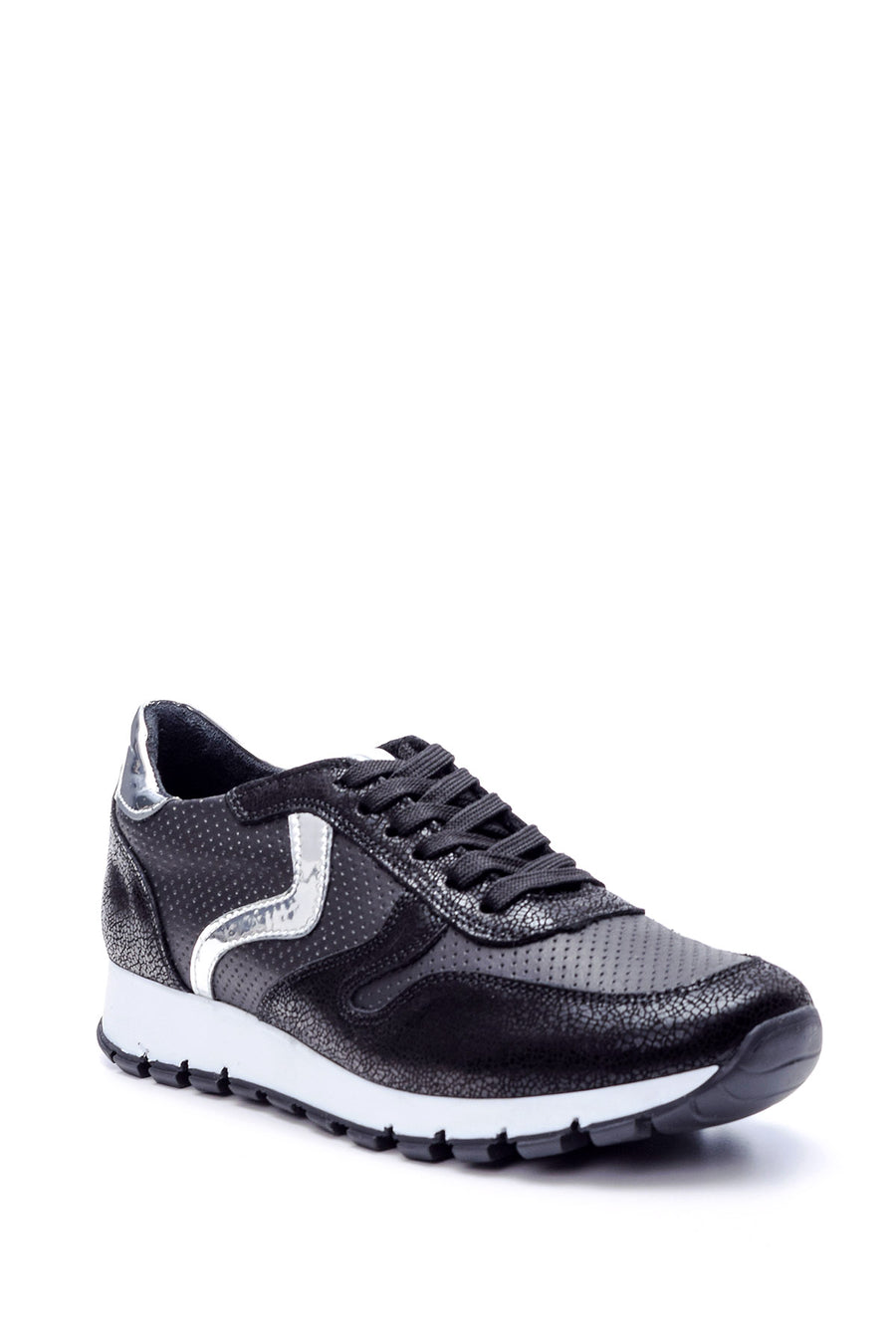 Kadın Gümüş Detaylı Sneaker