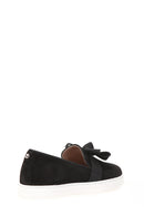 Women's Leather Shoes with Bow | Derimod