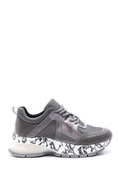 Women's High-Sole Patterned Sneaker | Derimod