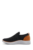 Men's Black Thick Soled Sneaker | Derimod