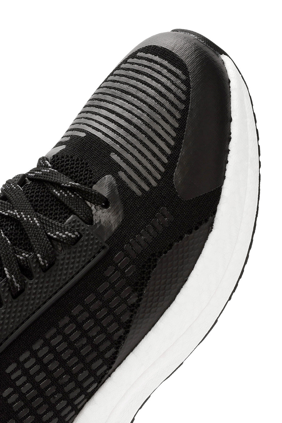 Derimod Zero Men's Black Lace-Up Thick Soled Fabric Sneaker