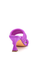 Women's Purple Heeled Slippers | Derimod