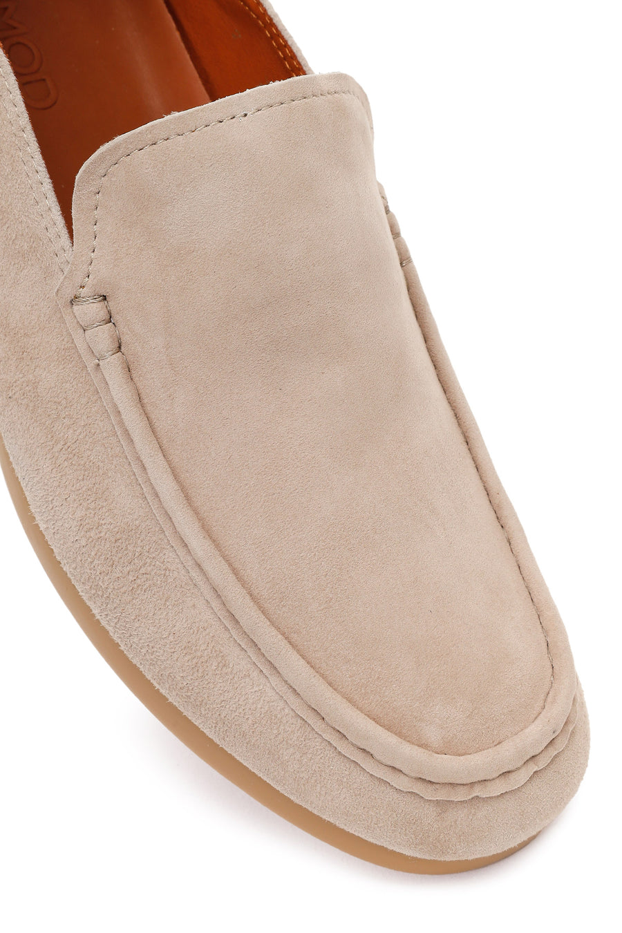 Male Beige Suede Leather Loafer