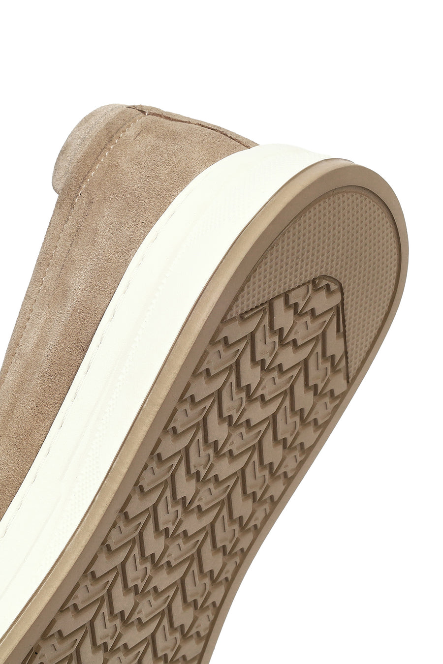 Men's Beige Suede Leather Casual Loafer