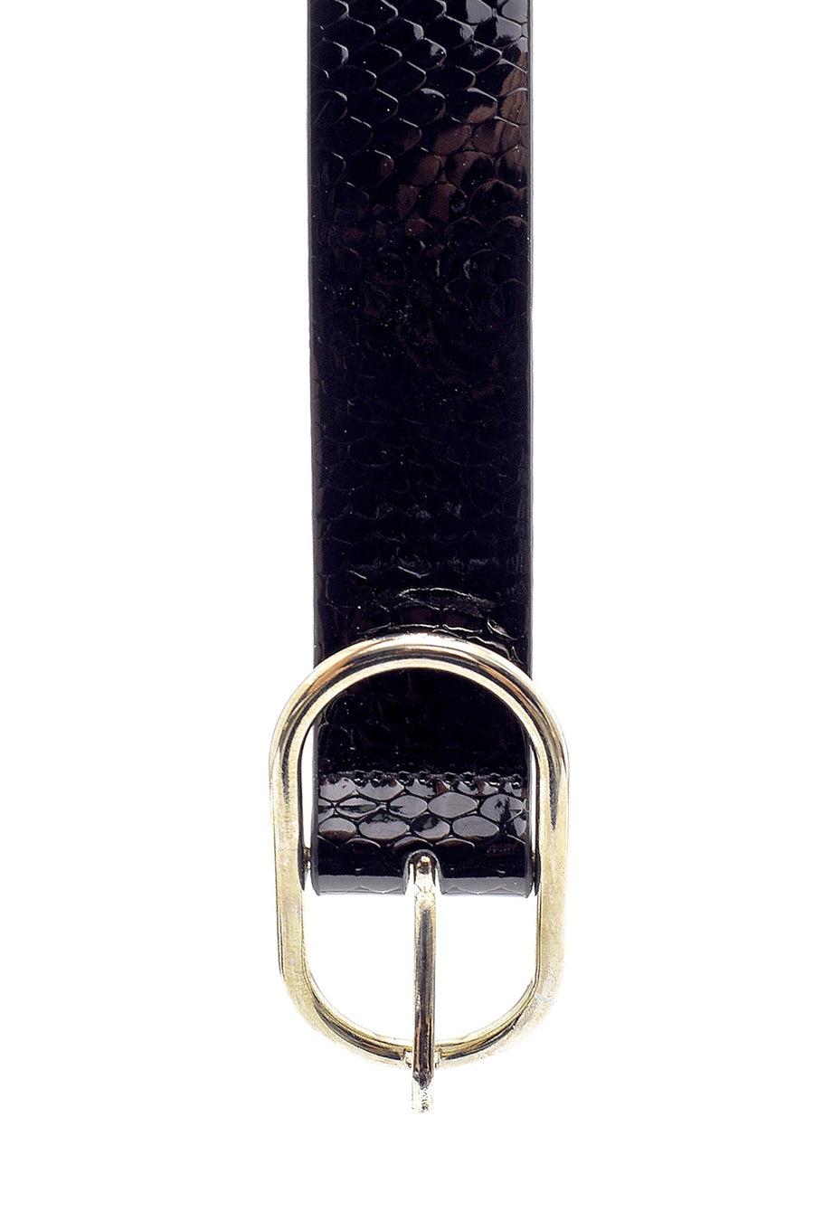 Women's Snakeskin Patterned Belt