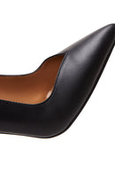 Kadın Siyah Deri Stiletto | Derimod