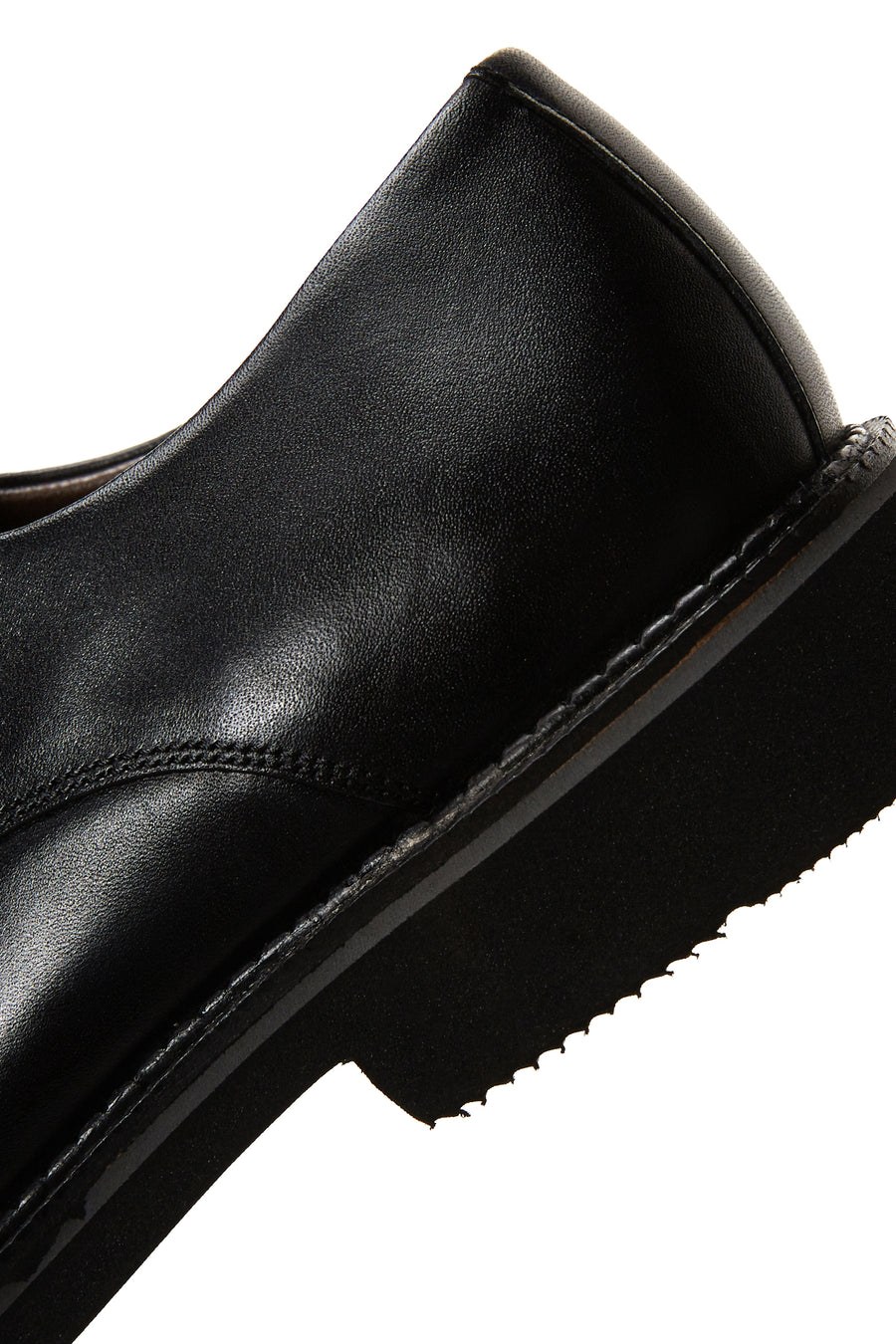 Men's Black Leather Casual Shoes