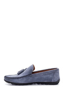 Erkek Deri Süet Loafer | Derimod