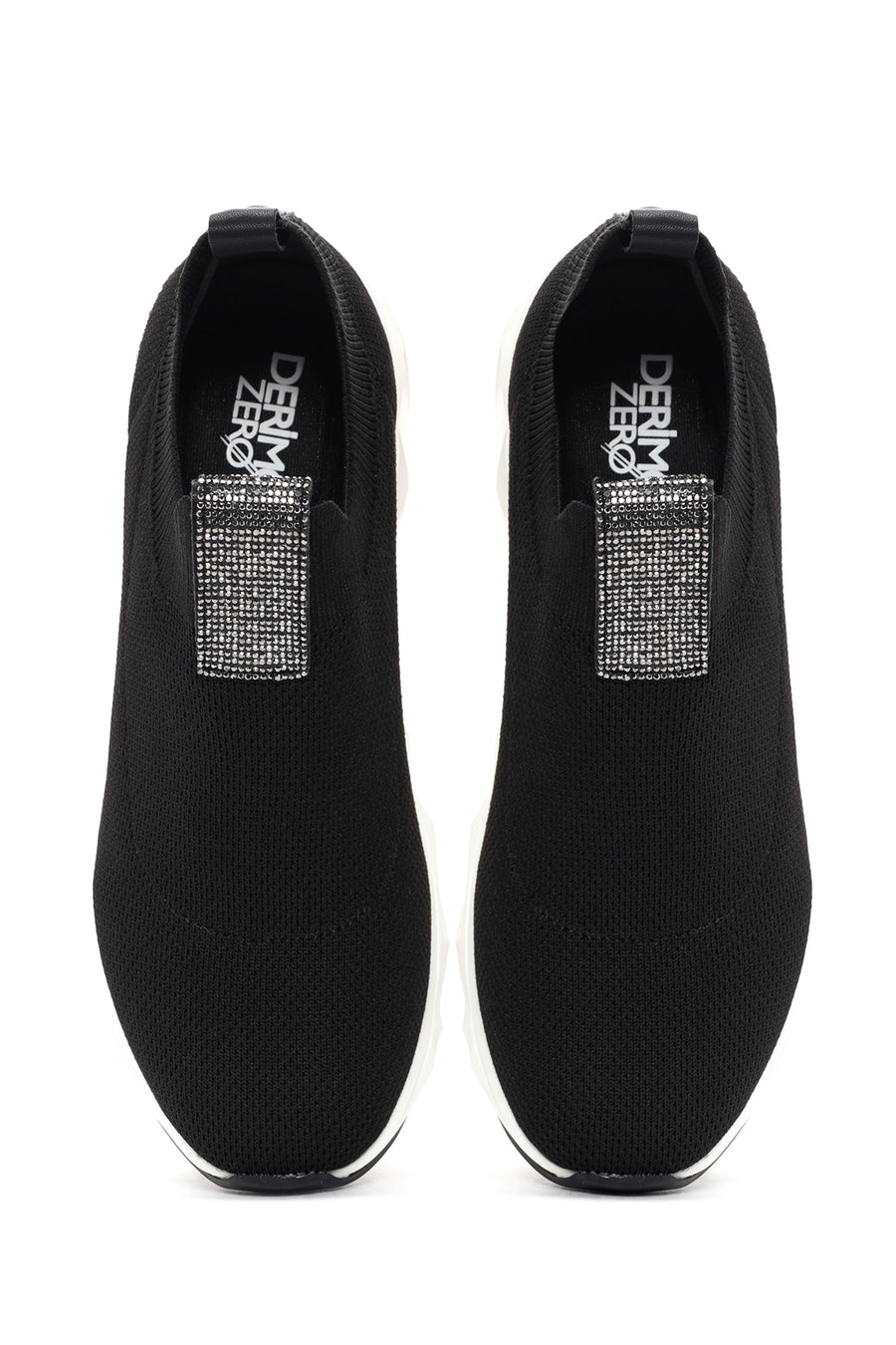 Derimod Zero Women's Black Thick Soled Sneaker
