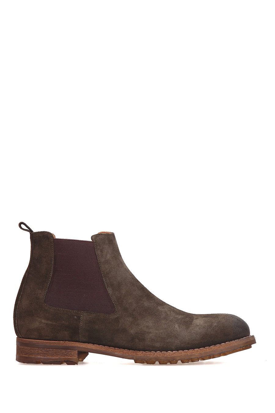 Men's Suede Leather Boots 18WFD320210 | Derimod