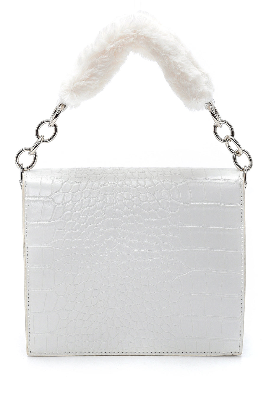 Women's Crocodile Patterned Shoulder Bag