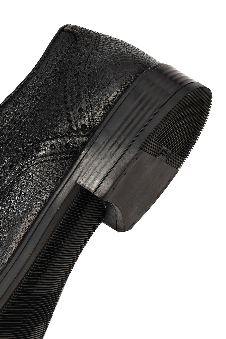 Men's Black Lace-up Classic Leather Shoes