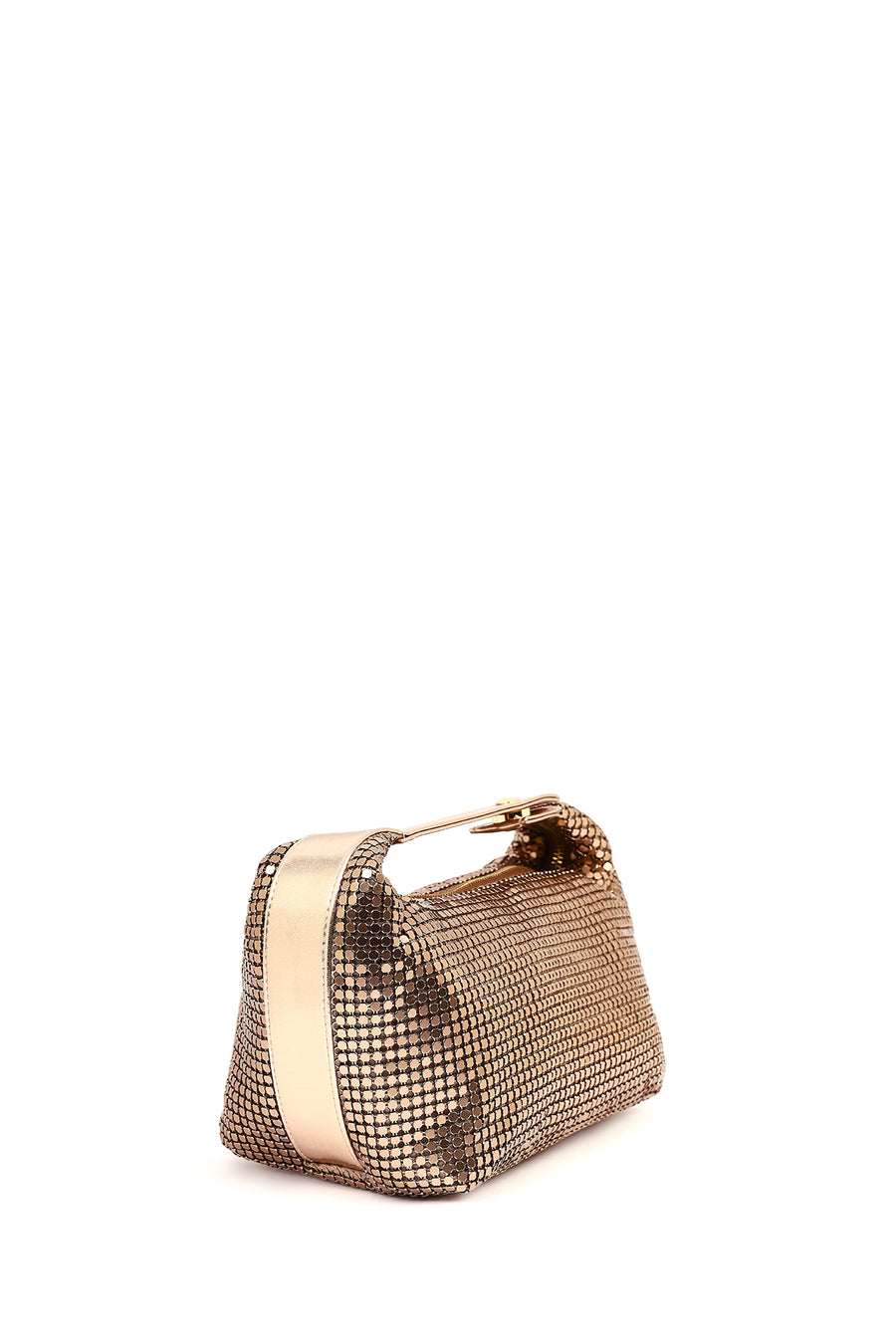 Women's Bronze Sequin Mini Shoulder Bag
