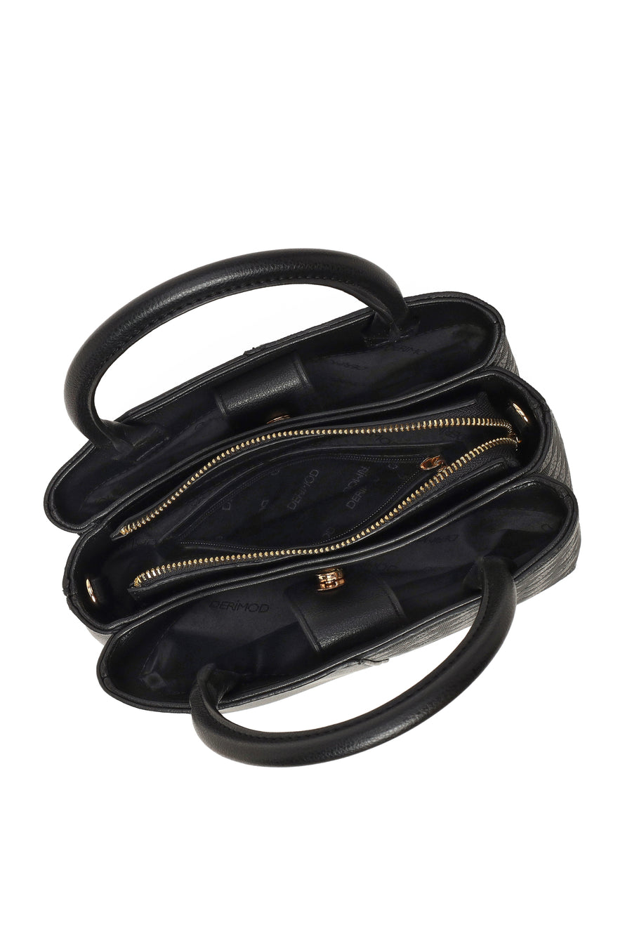Women's Black Long Strap Printed Classic Shoulder Bag