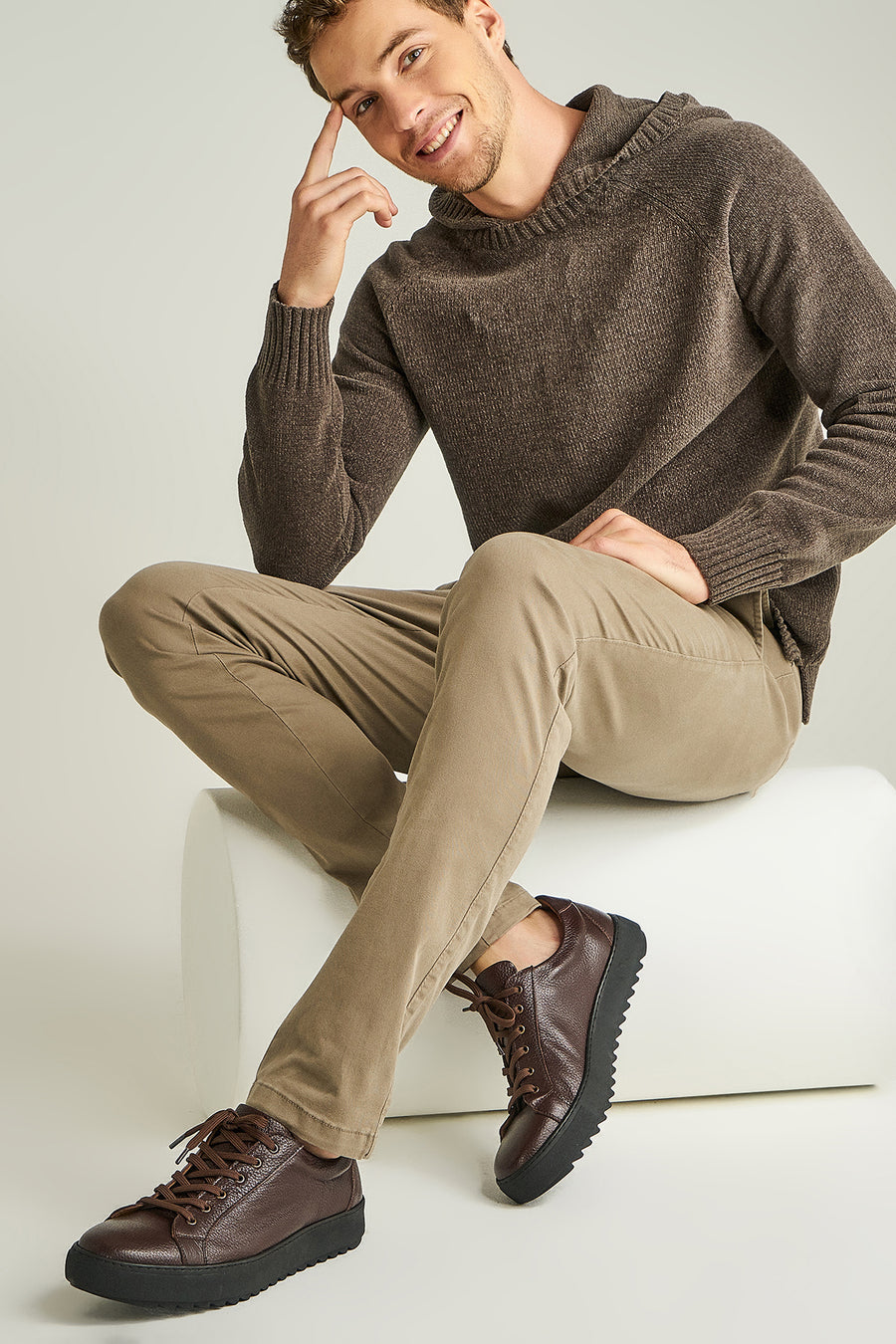 Men's Leather Sneaker