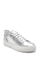 Kadın Deri Metalik Sneaker | Derimod