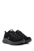 Skechers Women's Black Arch Fit Lace-Up Chunky Sole Sneakers | Derimod