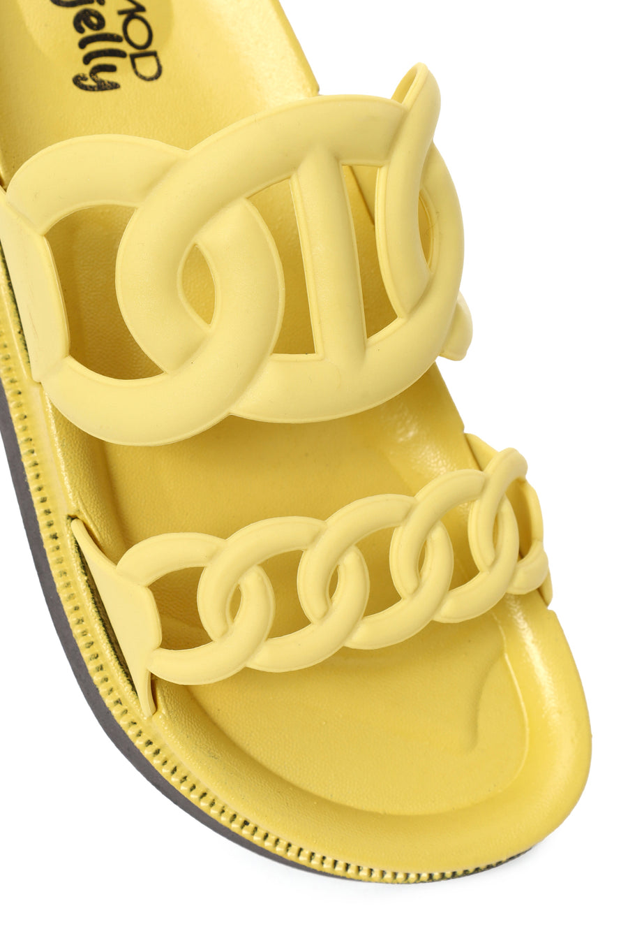 Woman Yellow Jelly Slipper