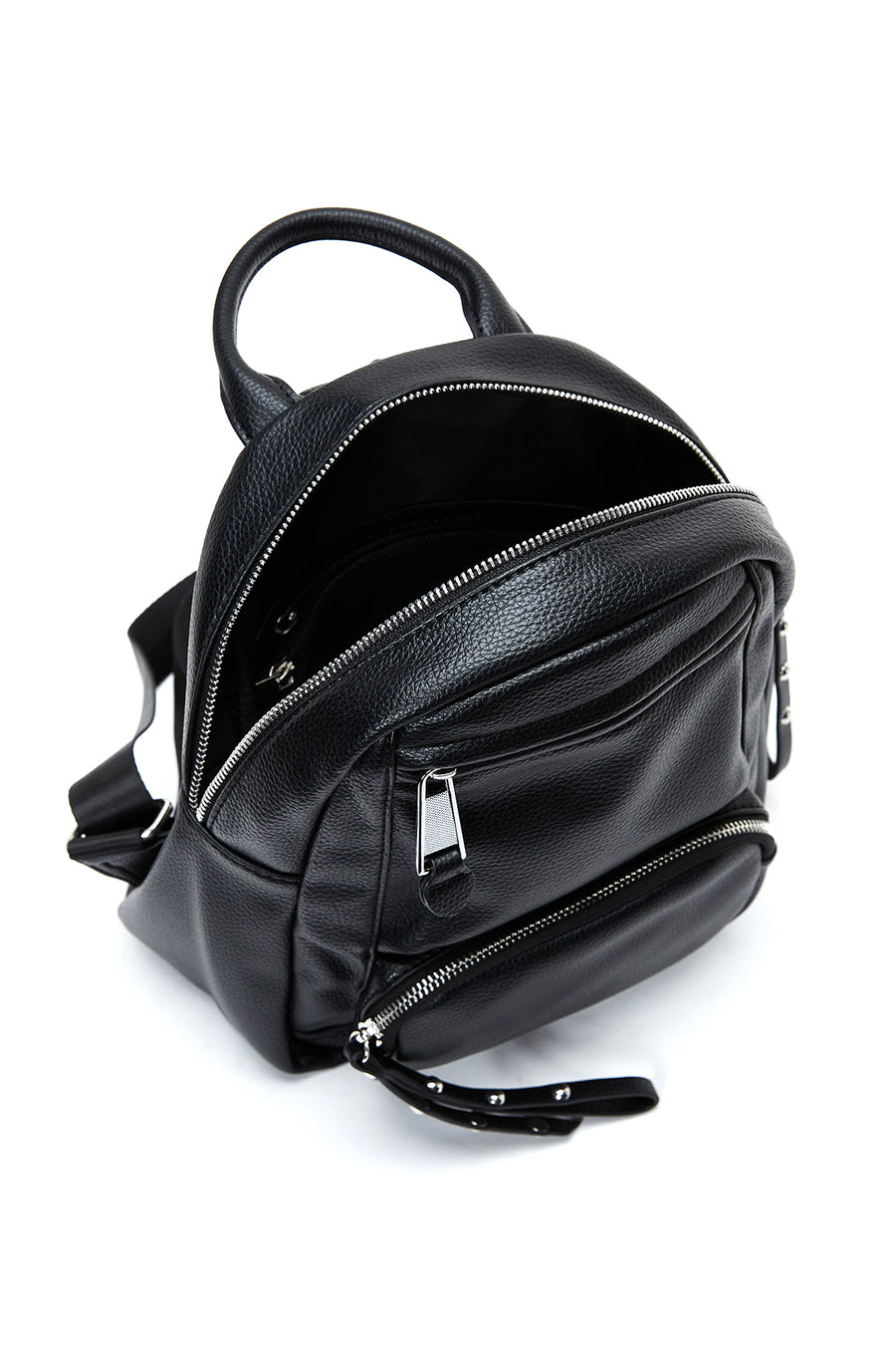 Women's Black Casual Backpack