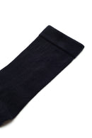 Men's Navy Blue Bamboo Socks | Derimod