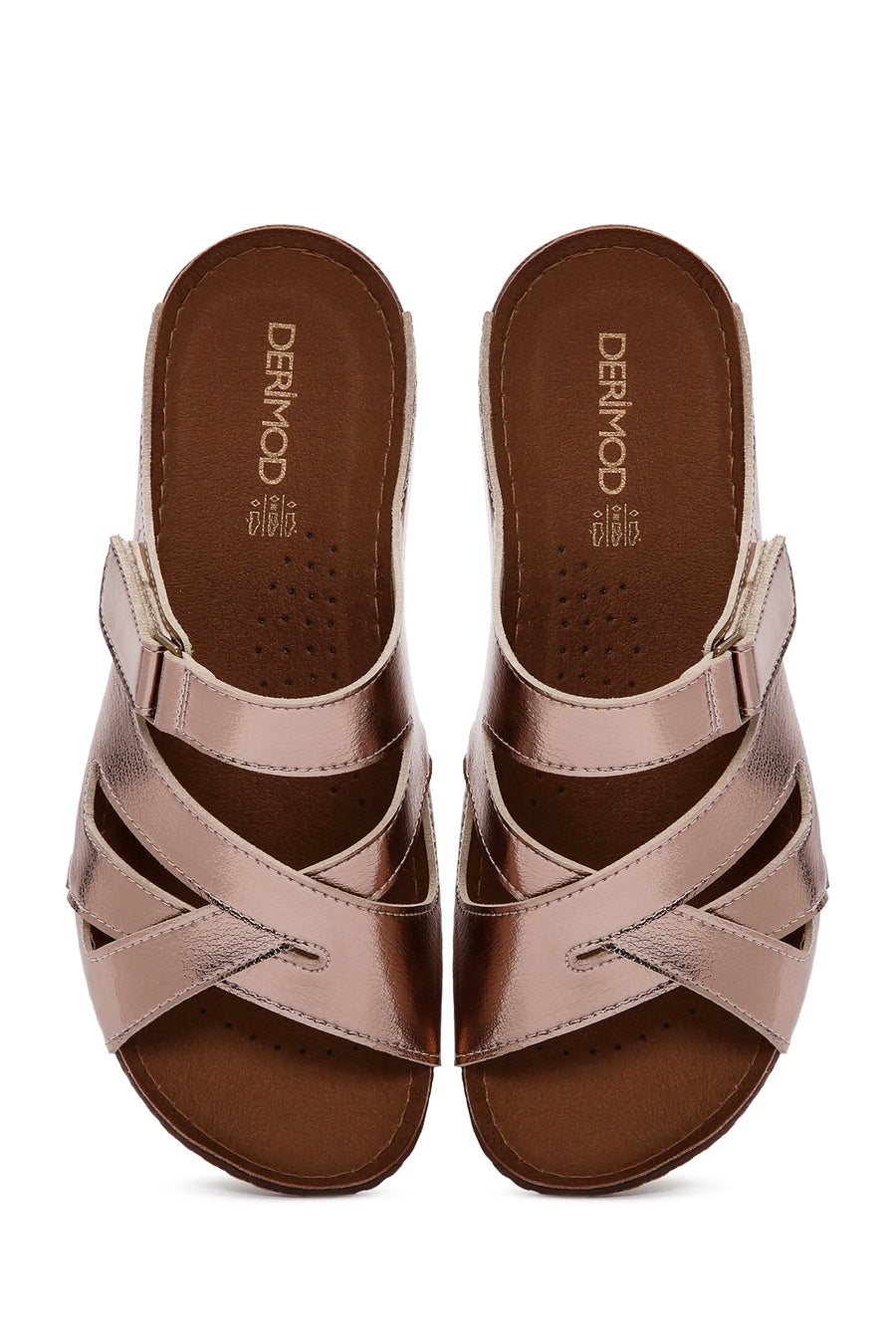 Women's Bronze Comfort Slippers