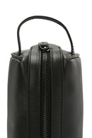 Men's Black Leather Handbag | Derimod