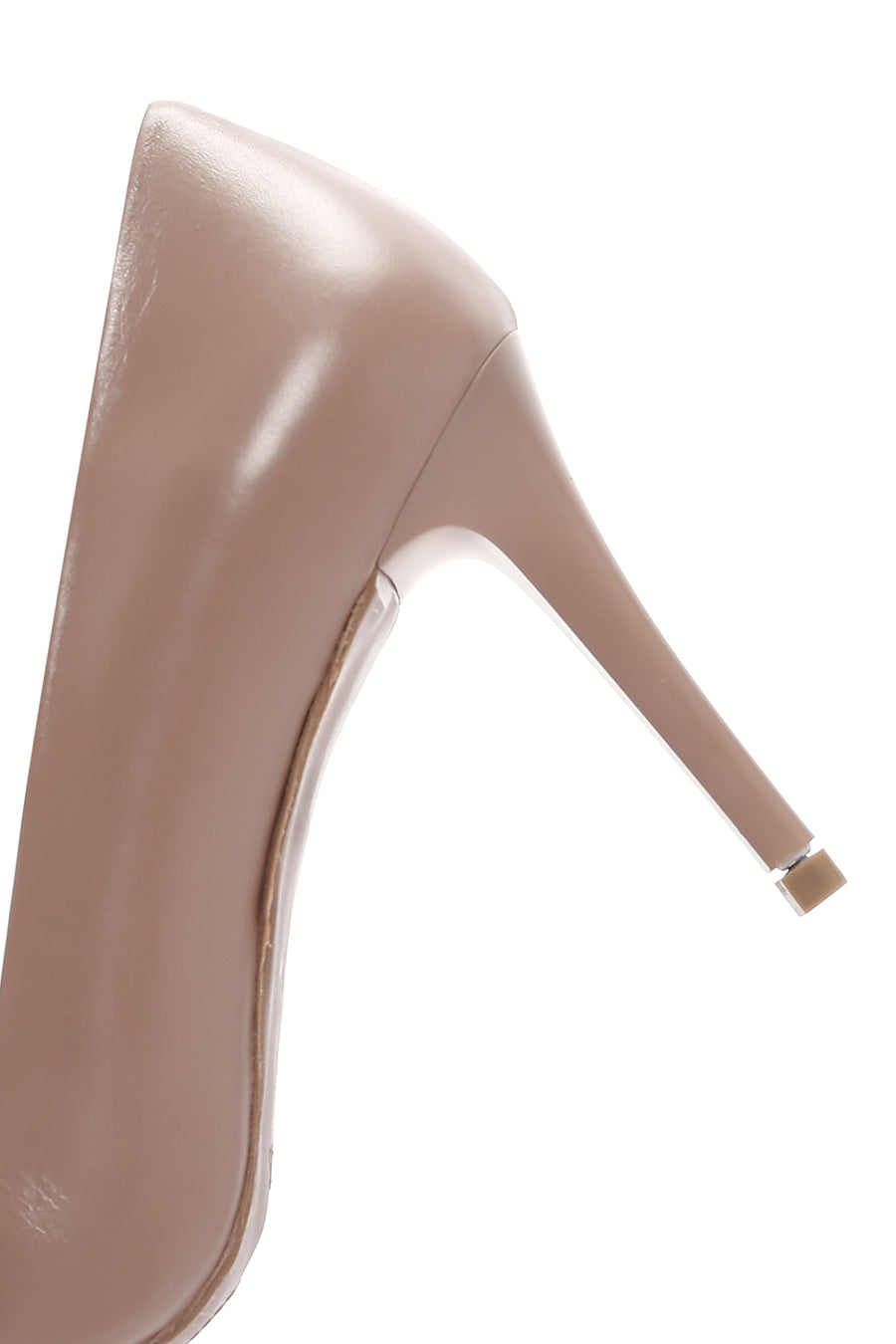 Kadın Pembe Deri Stiletto