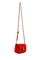 Women's Red Long Strap Quilted Crossbody Bag | Derimod