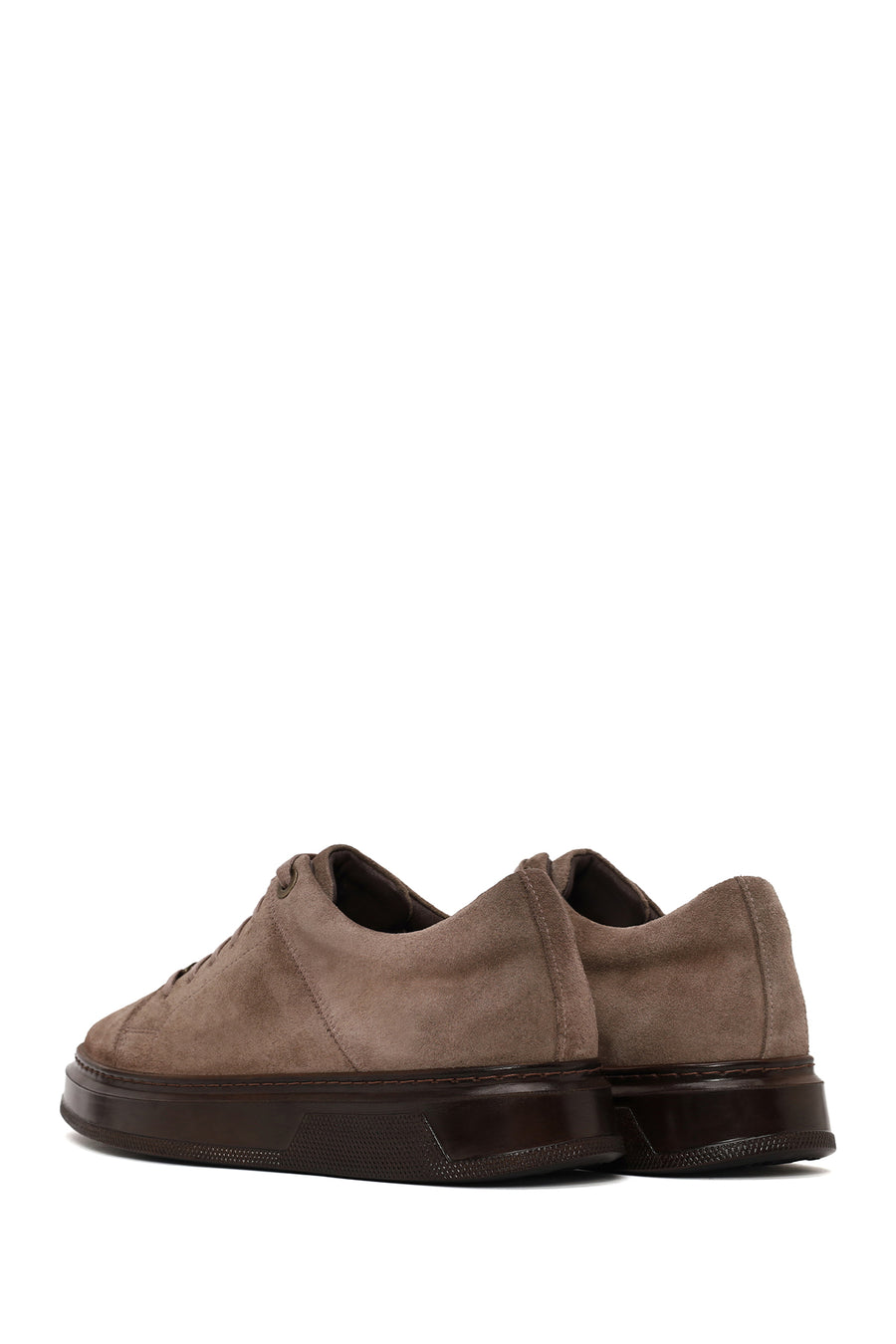 Male Mink Lace-up Suede Leather Sneaker