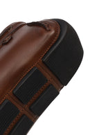 Erkek Kahverengi Deri Casual Loafer | Derimod