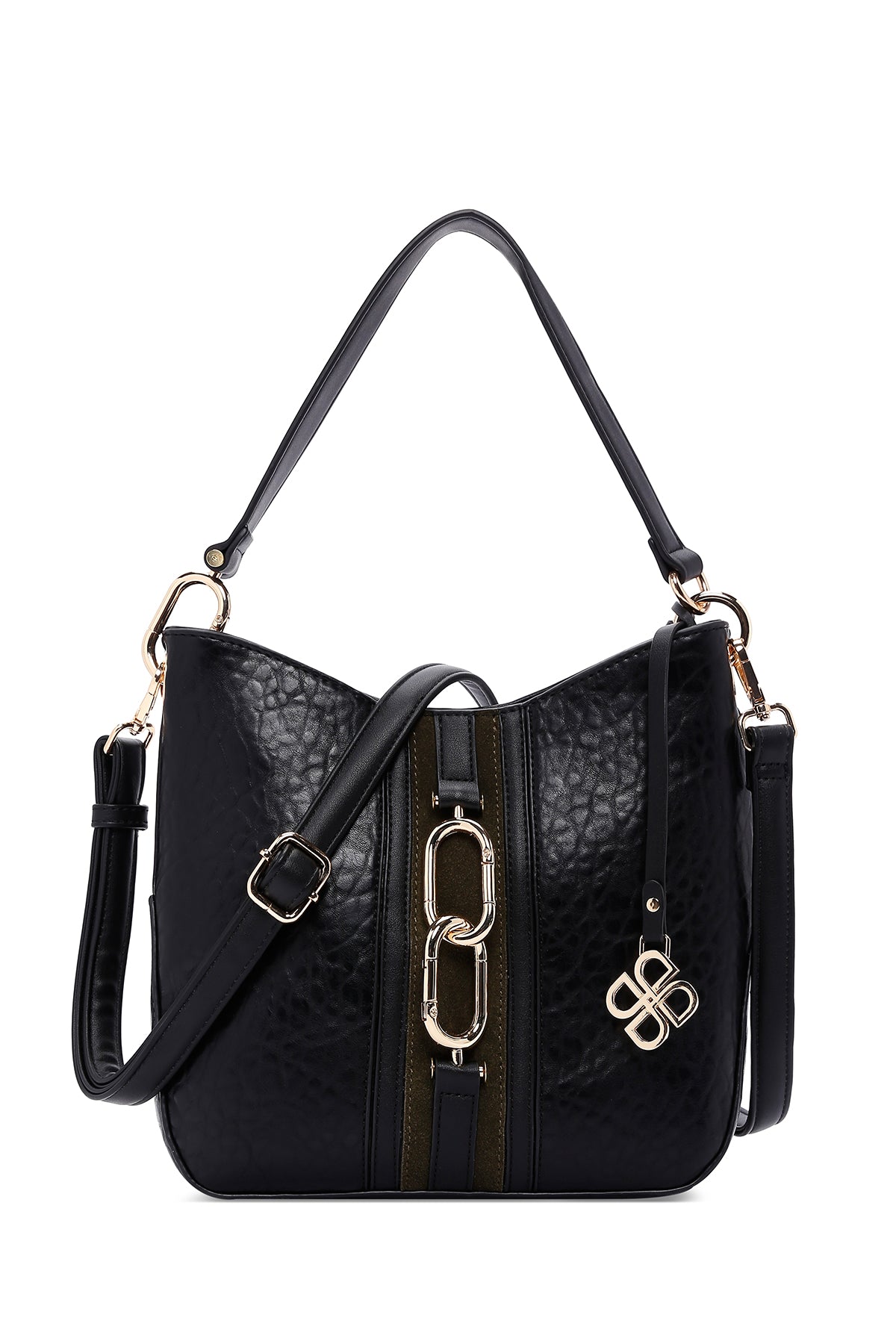 Women's Black Long Strap Shoulder Bag 23WBD250014 | Derimod