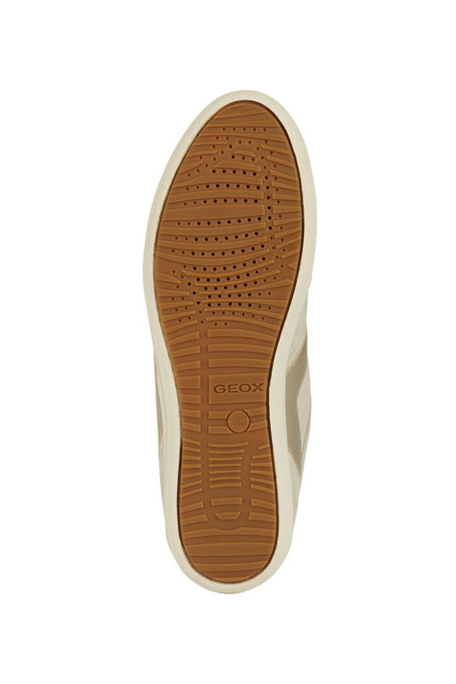 Geox Kadın Bej Myria Bağcıklı Deri Sneaker