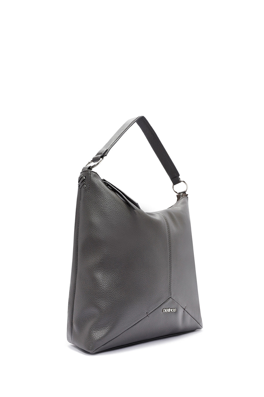 Women's Gray Long Strap Shoulder Bag