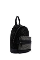 Women's Black Stone Backpack | Derimod