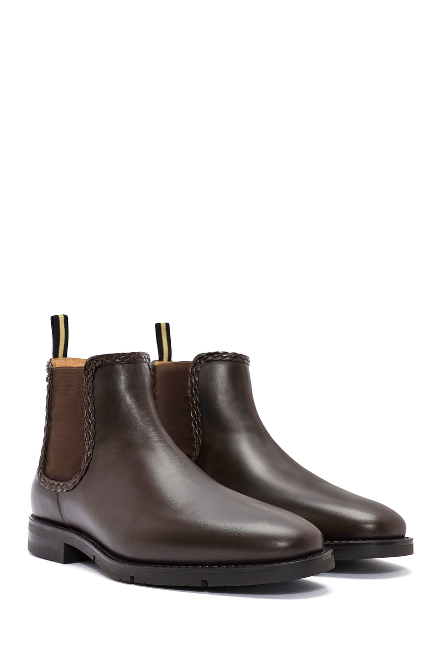 Men's Brown Leather Chelsea Boots