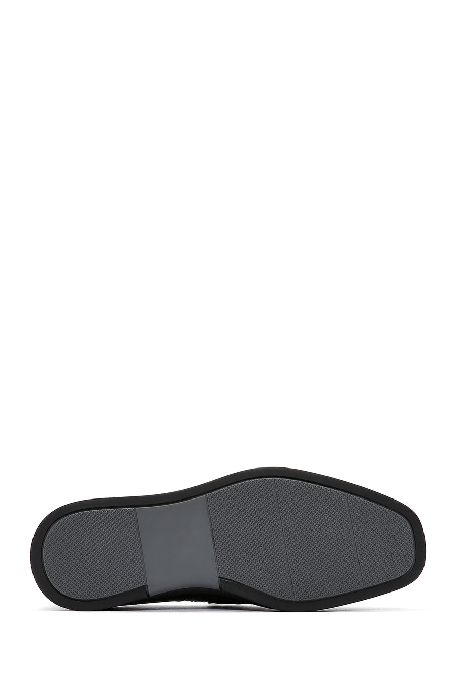 Men's Black Leather Casual Loafer