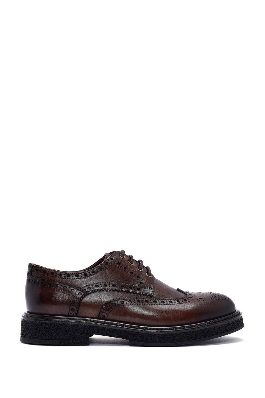 
Men's Brown Lace-Up Leather Casual Shoes
 24WFD724218 | Derimod