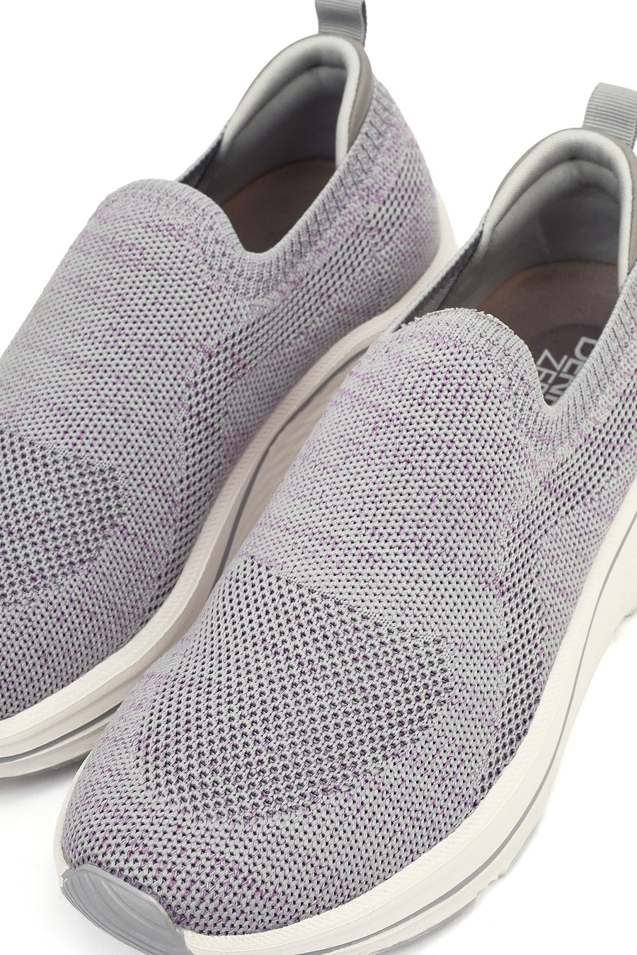 Derimod Zero Women's Grey Thick-Soled Fabric Sneaker