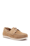 Women's Leather Suede Loafer | Derimod